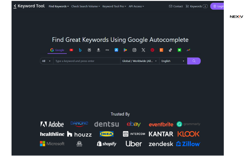 keyword discovery tools