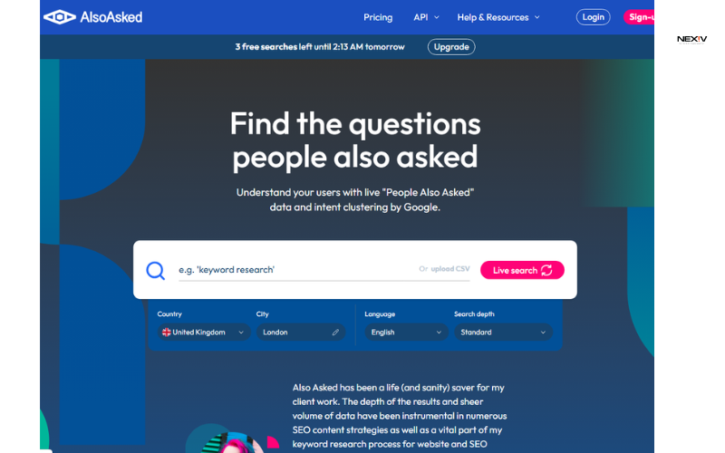 keyword volume checker
