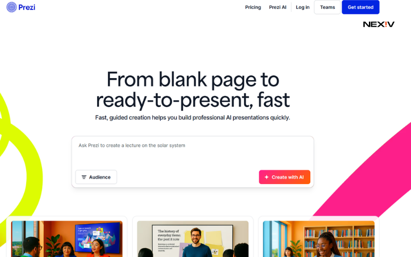 cloud-based presentation software