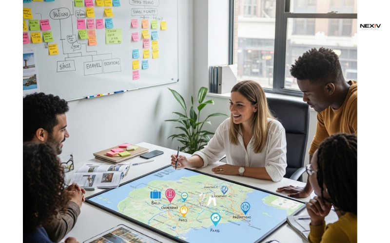 travel booking business model