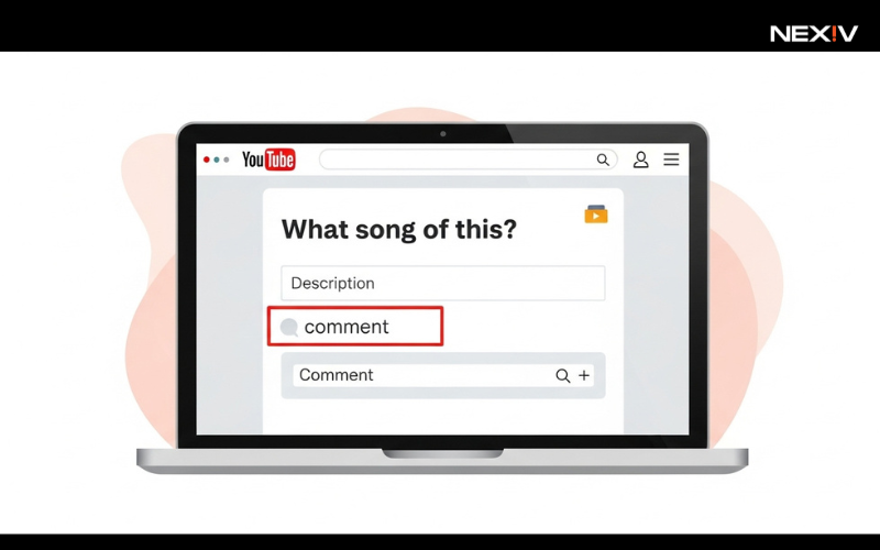 find background song in YouTube video