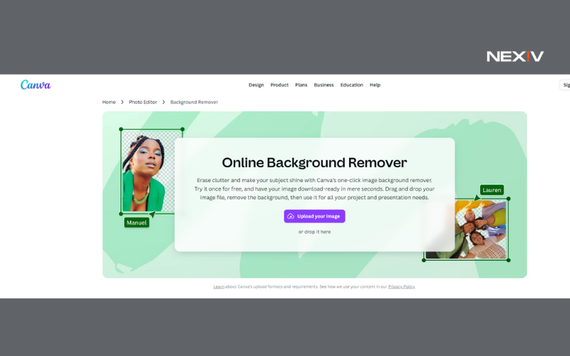 background remover canva