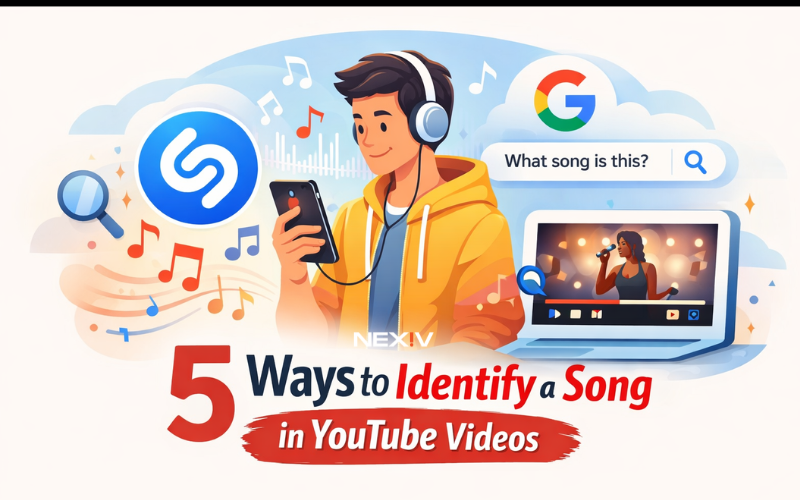 identify a song in youtube videos