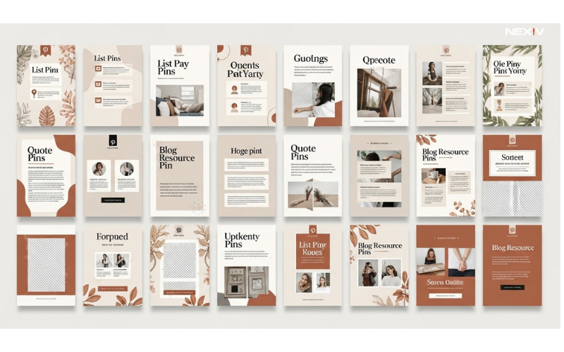 Pinterest templates for Canva
