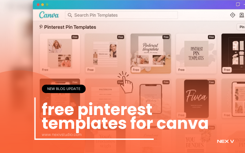 free pinterest templates for canva fully customizable