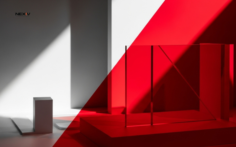 red marketing design