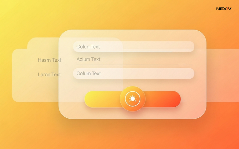creative yellow layout design