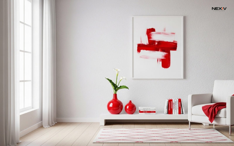 red graphic design ideas