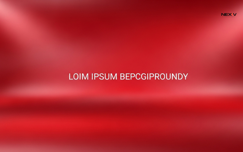 red aesthetic design