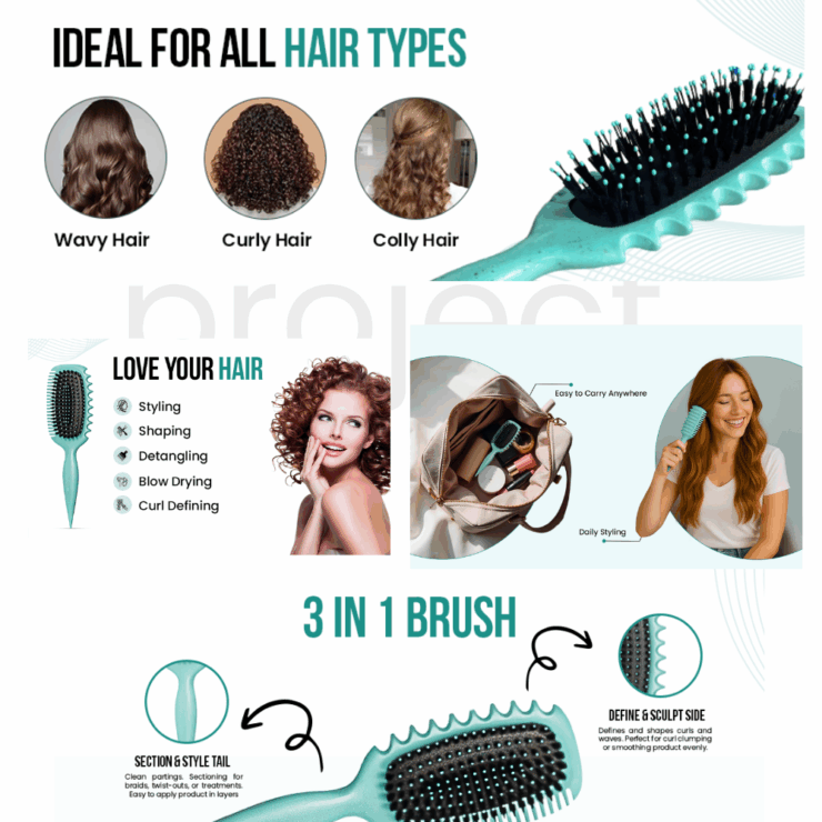 brush amazon listing design